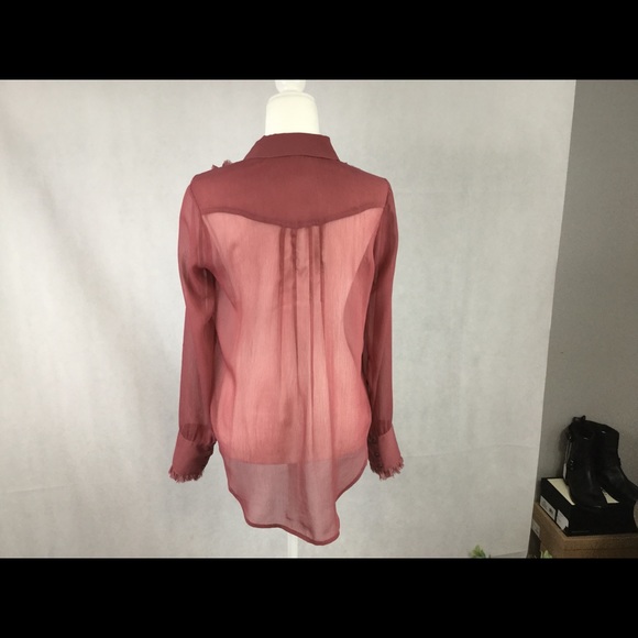 Free People Ruffled Blouse - Picture 3 of 6